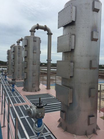 Oxidation tower